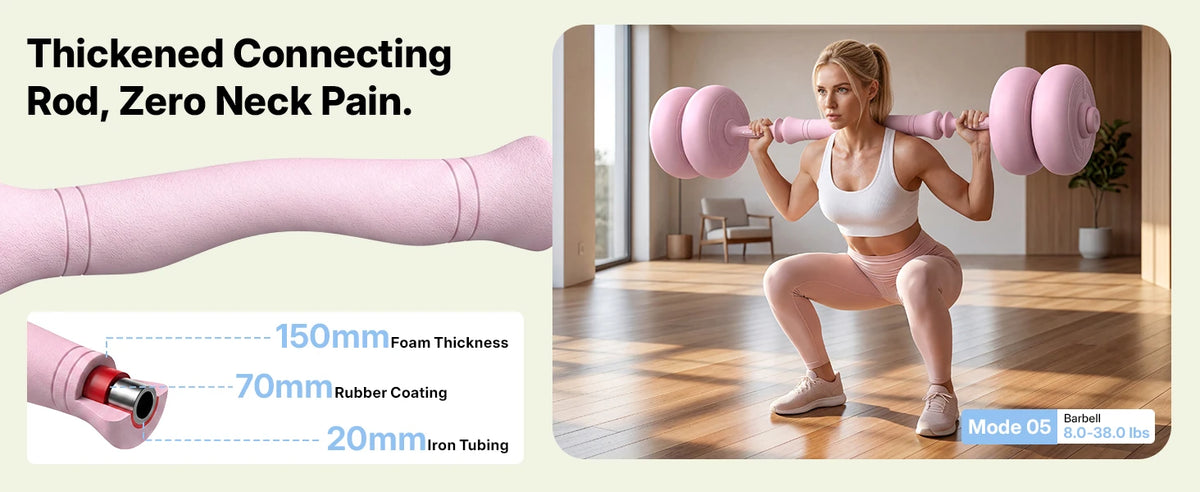 MERACH 5-in-1 Adjustable Dumbbell