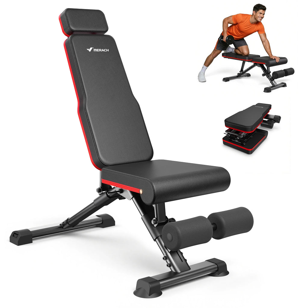 MERACH Adjustable Weight Bench