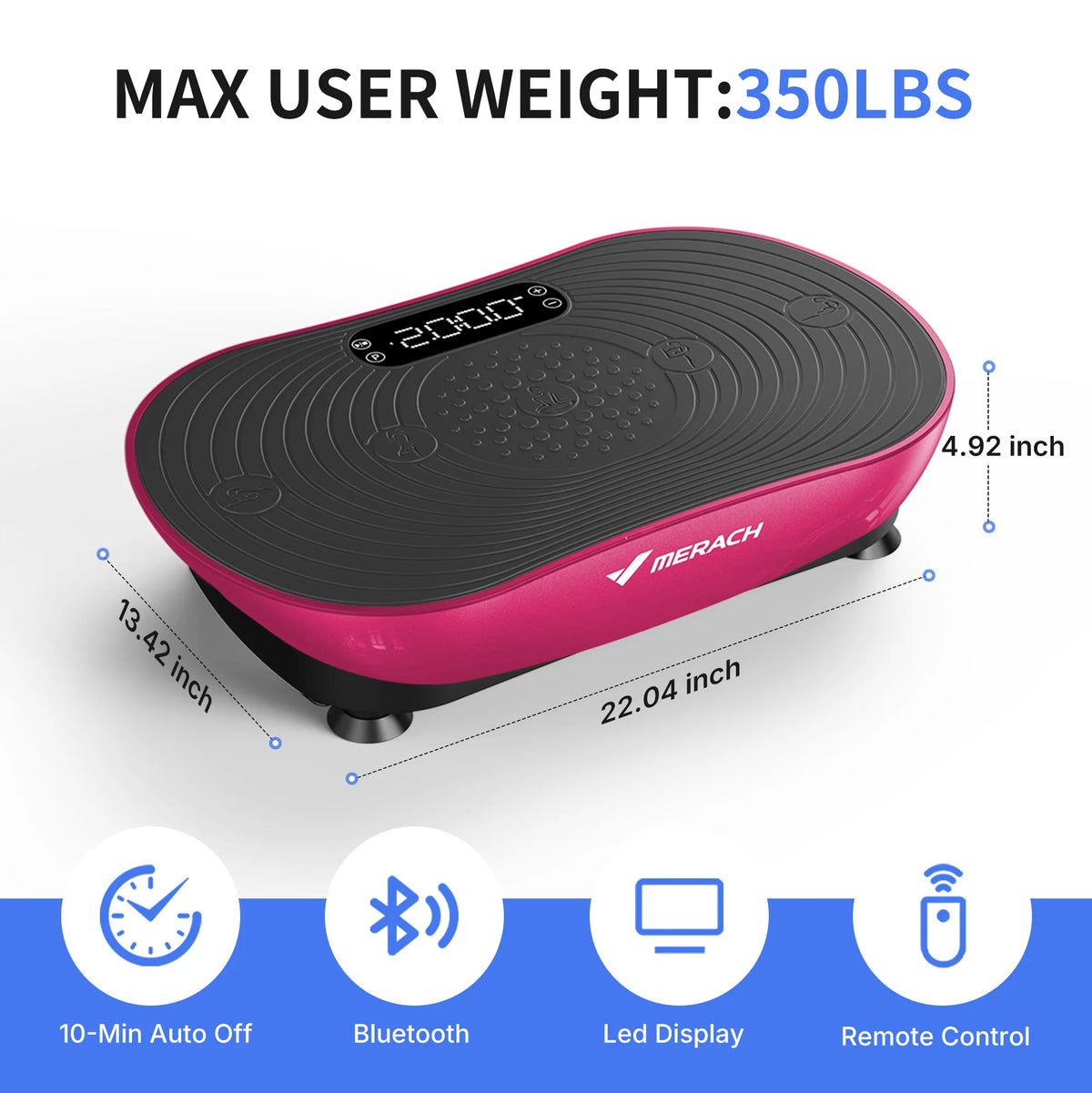 MERACH V33 Pro Vibration Plate