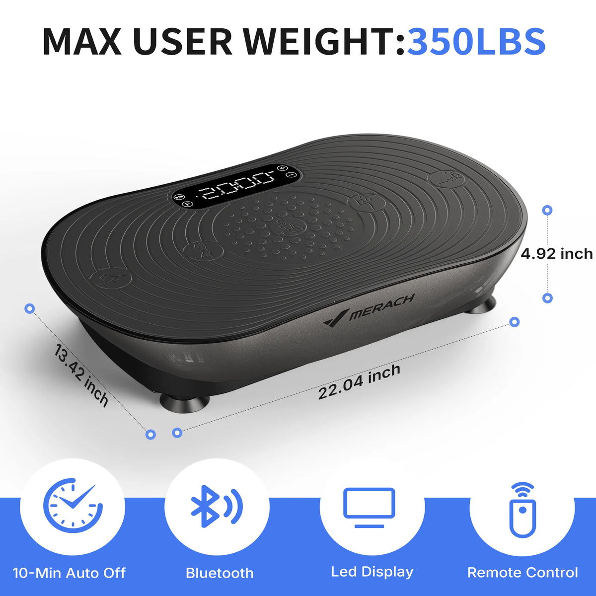 MERACH V33 Pro Vibration Plate