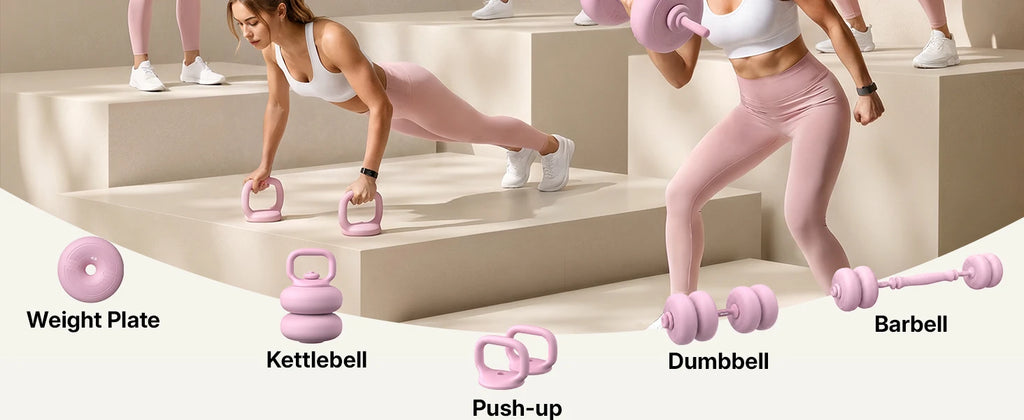 MERACH 5-in-1 Adjustable Dumbbell