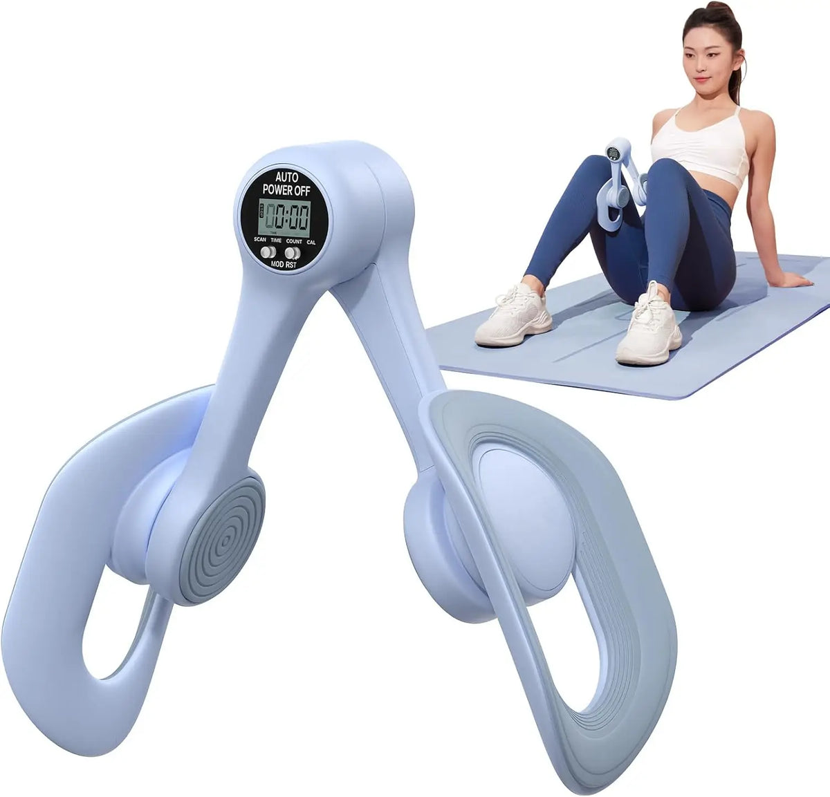 MERACH Thigh Trainer with Rep Counter