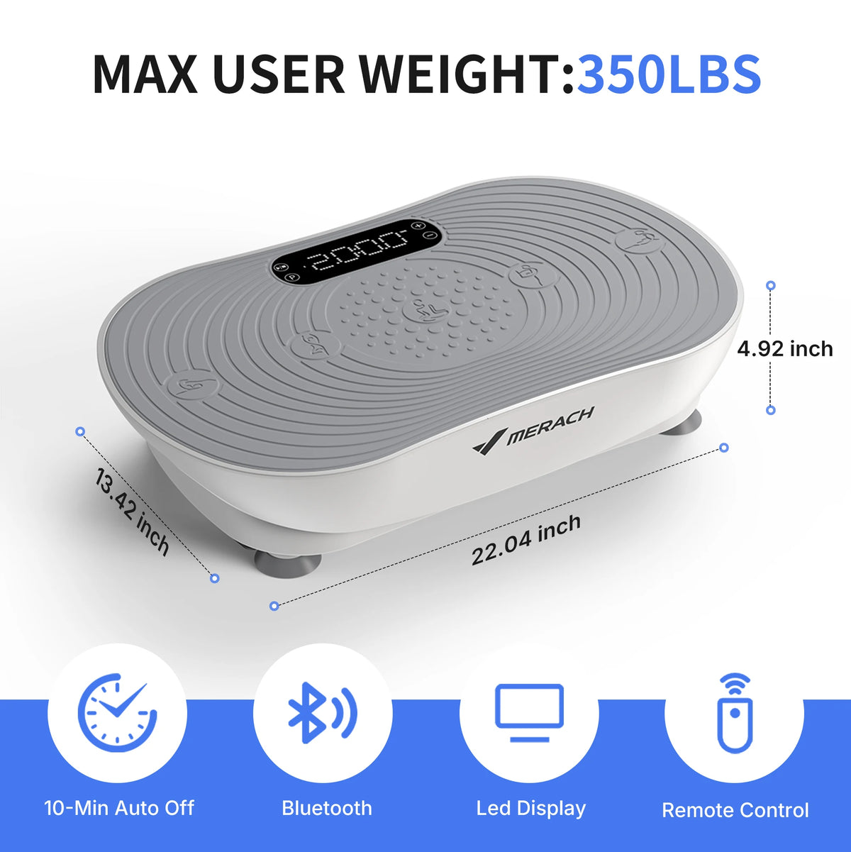 MERACH V33 Pro Vibration Plate