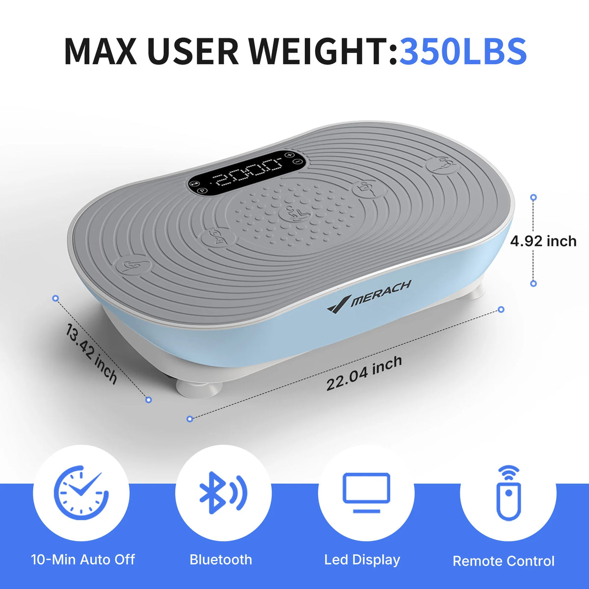 MERACH V33 Pro Vibration Plate