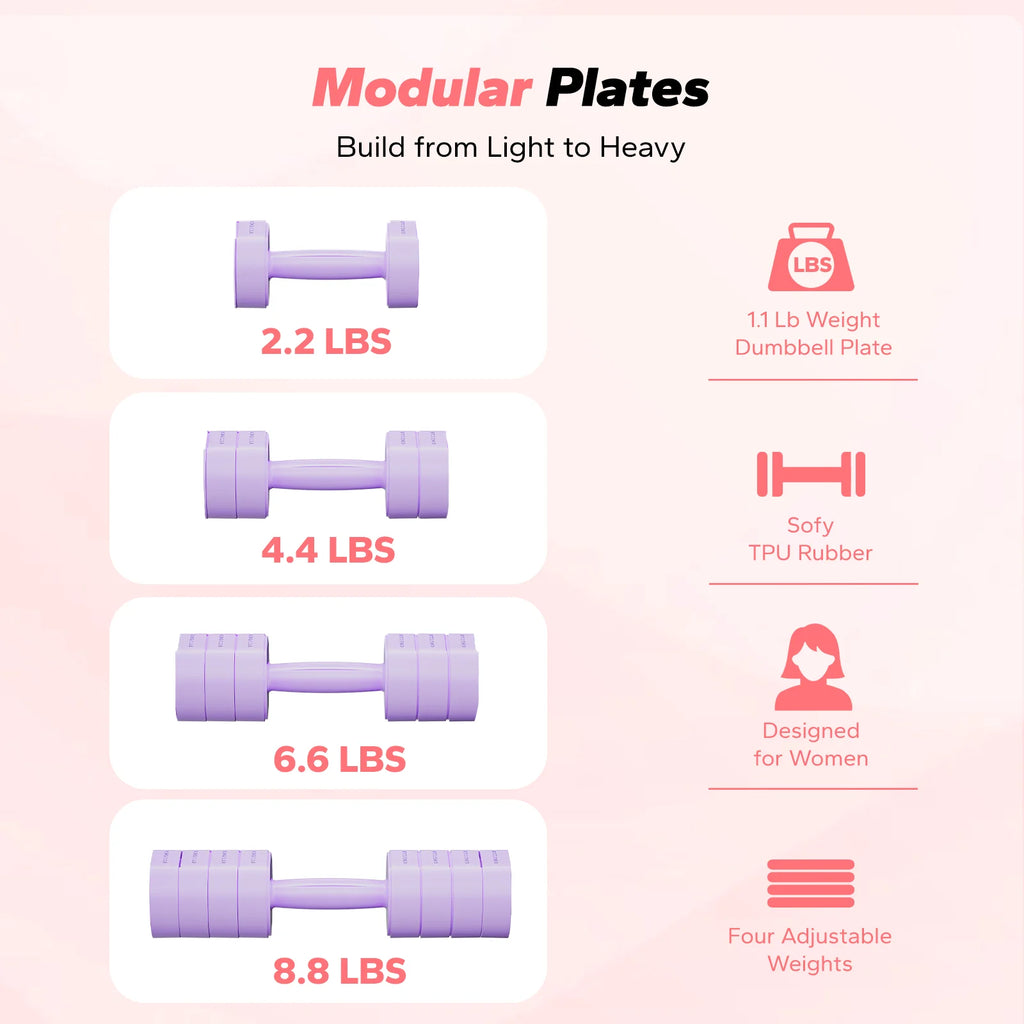 MERACH Quick-Switch Dumbbell Set