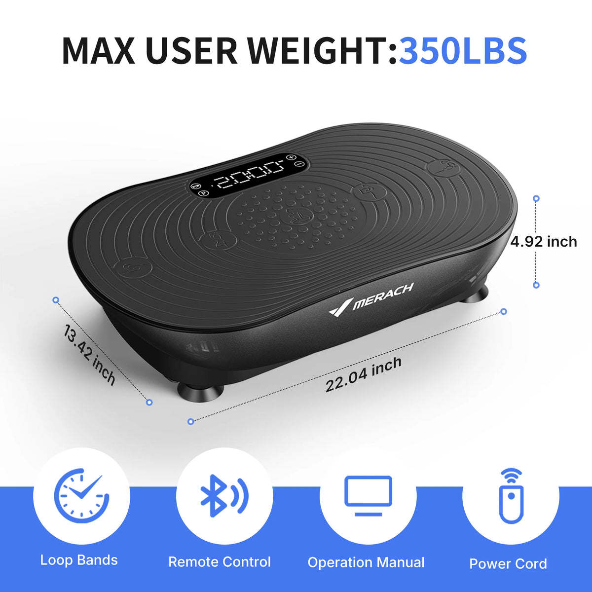 MERACH V33 Pro Vibration Plate