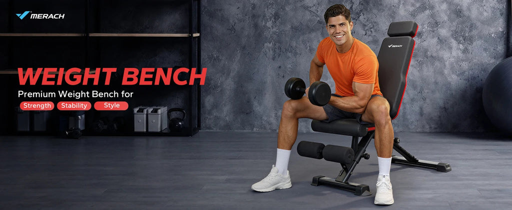 MERACH Adjustable Weight Bench
