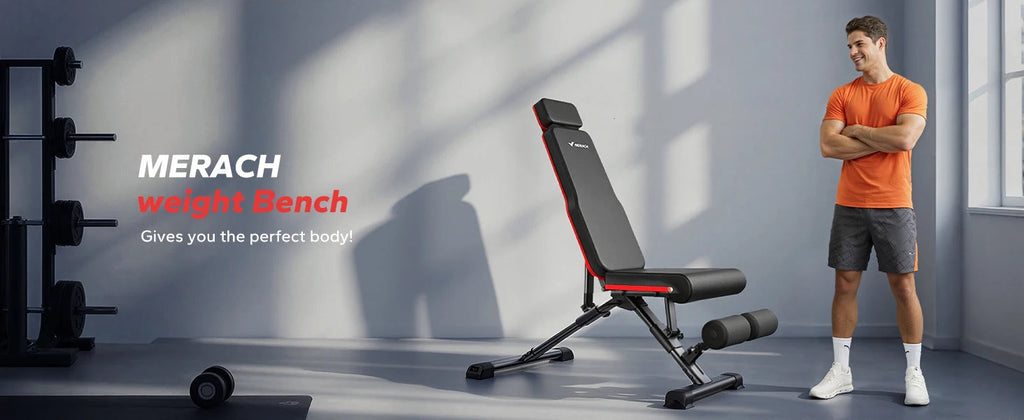 MERACH Adjustable Weight Bench