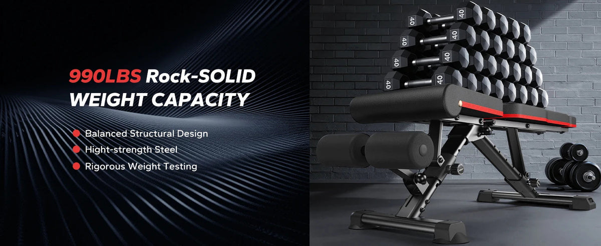 MERACH Adjustable Weight Bench