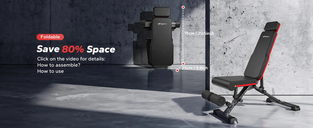 MERACH Adjustable Weight Bench