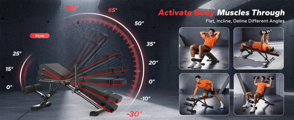 MERACH Adjustable Weight Bench