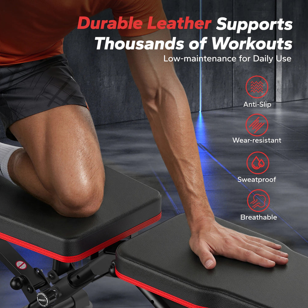 MERACH Adjustable Weight Bench