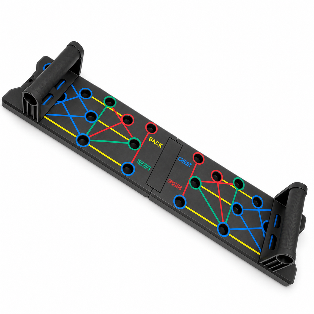 Foundation Foldable Push-Up Board on a pure white background