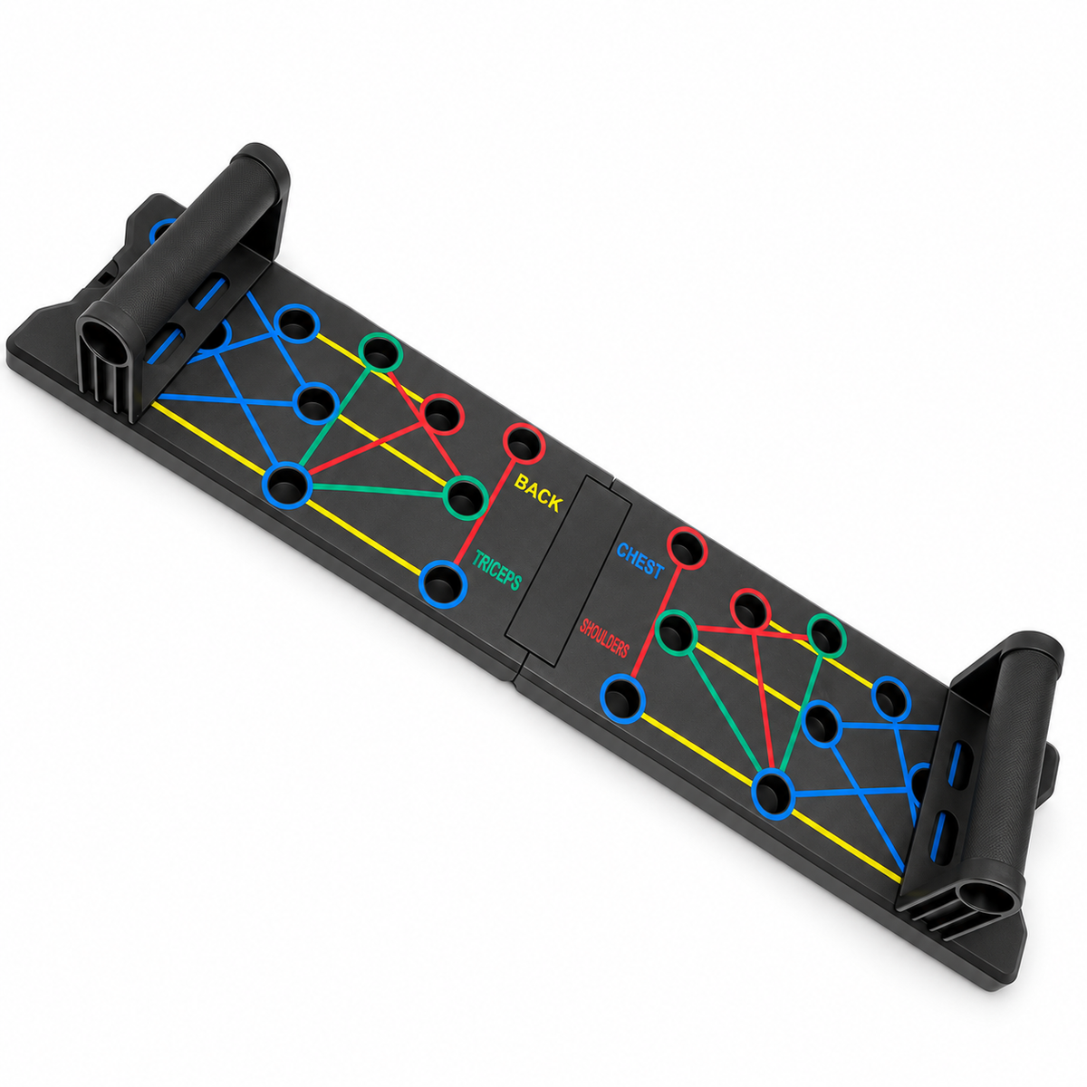 Foundation Foldable Push-Up Board on a pure white background