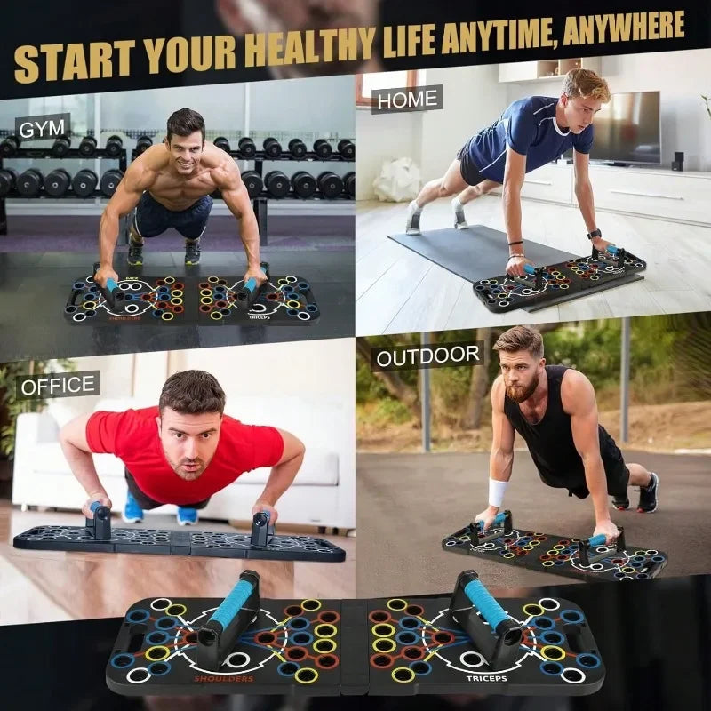 Foundation Foldable Push-Up Board