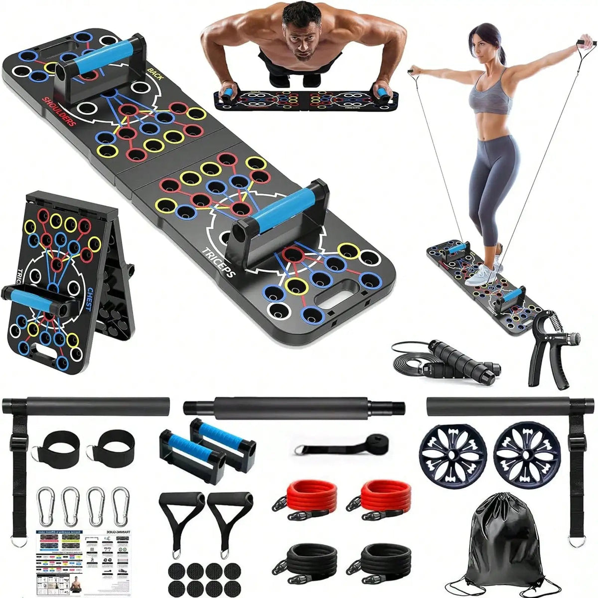 Foundation Foldable Push-Up Board