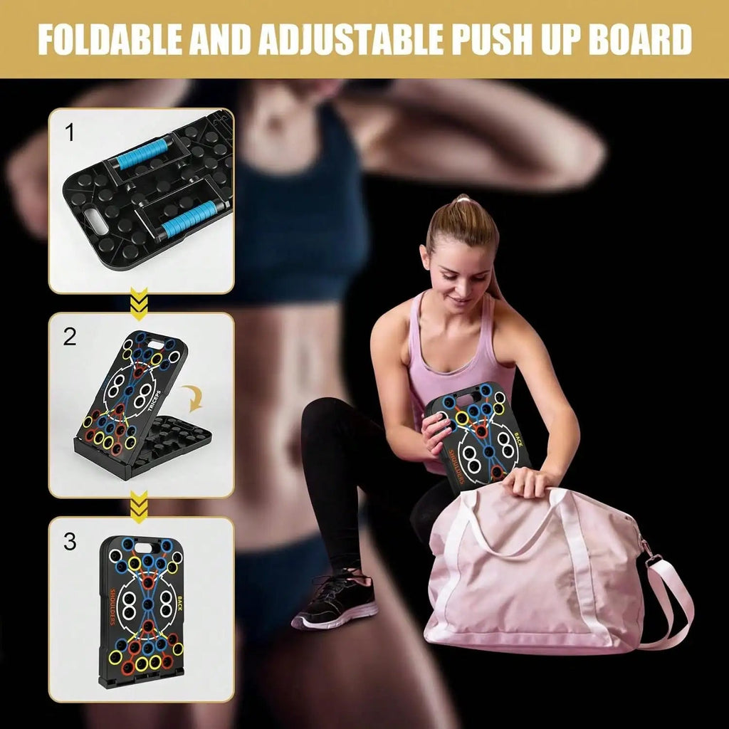 Foundation Foldable Push-Up Board