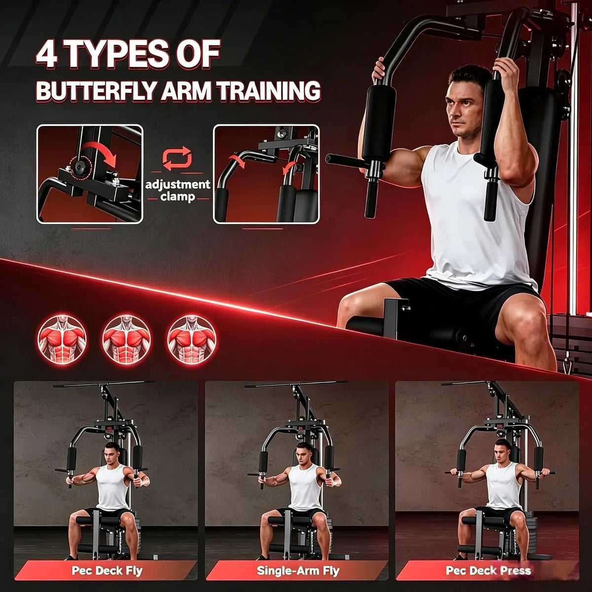 Citadel 100 lb Weight Stack Home Gym