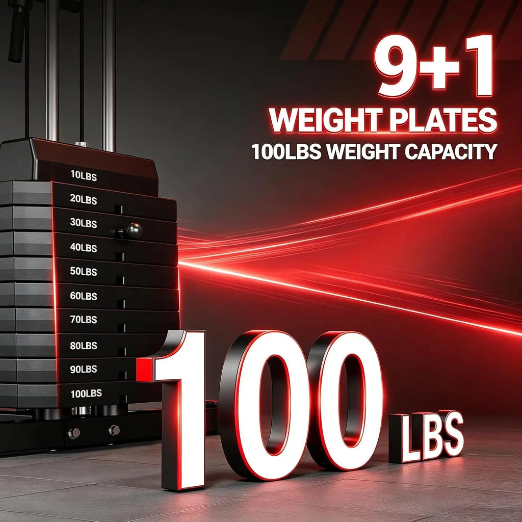 Citadel 100 lb Weight Stack Home Gym