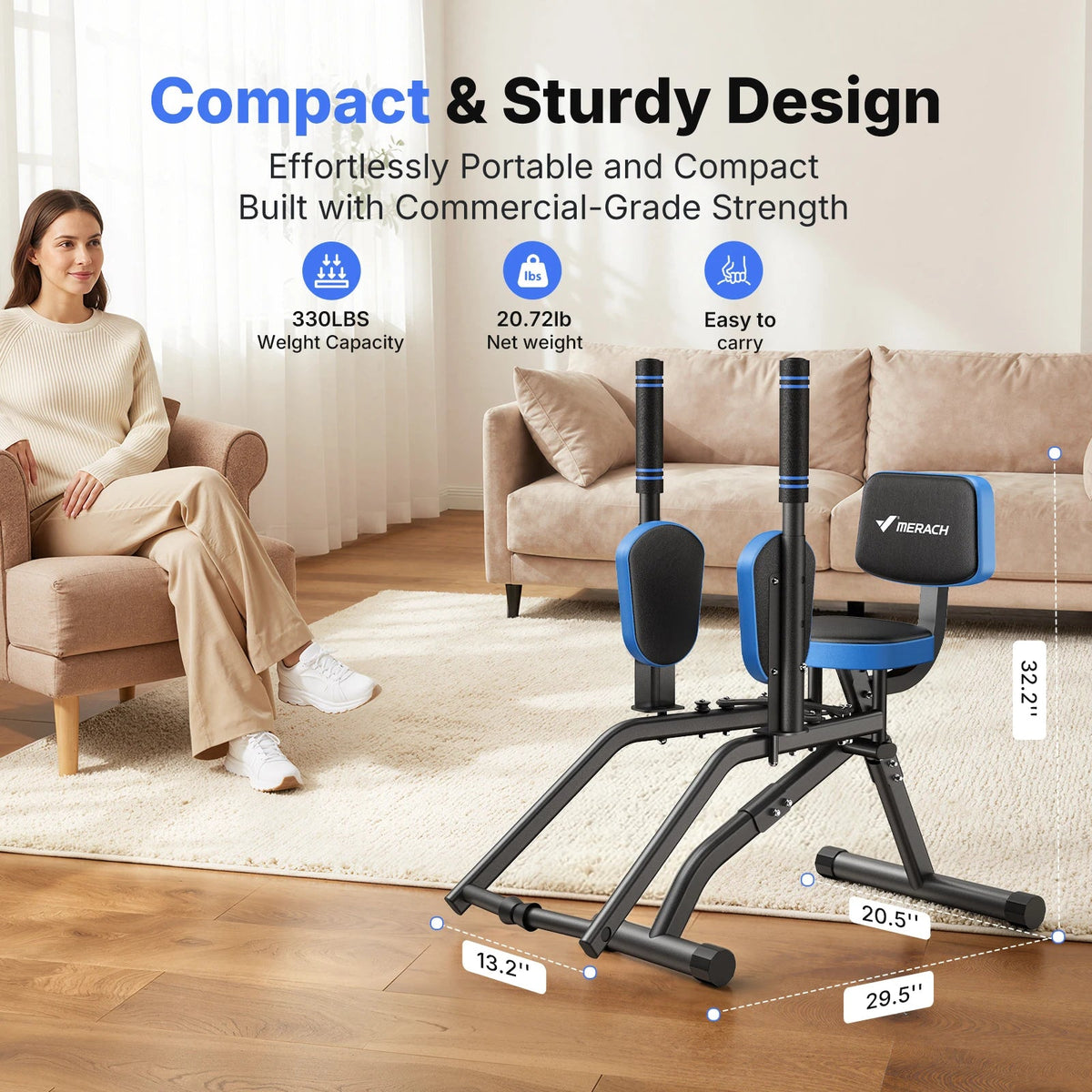 MERACH Hip Abductor Machine