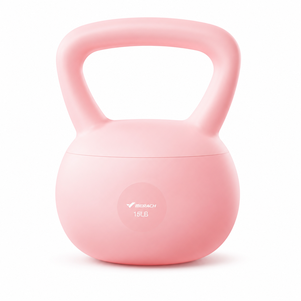 StoneForm Soft Kettlebell on a pure white background